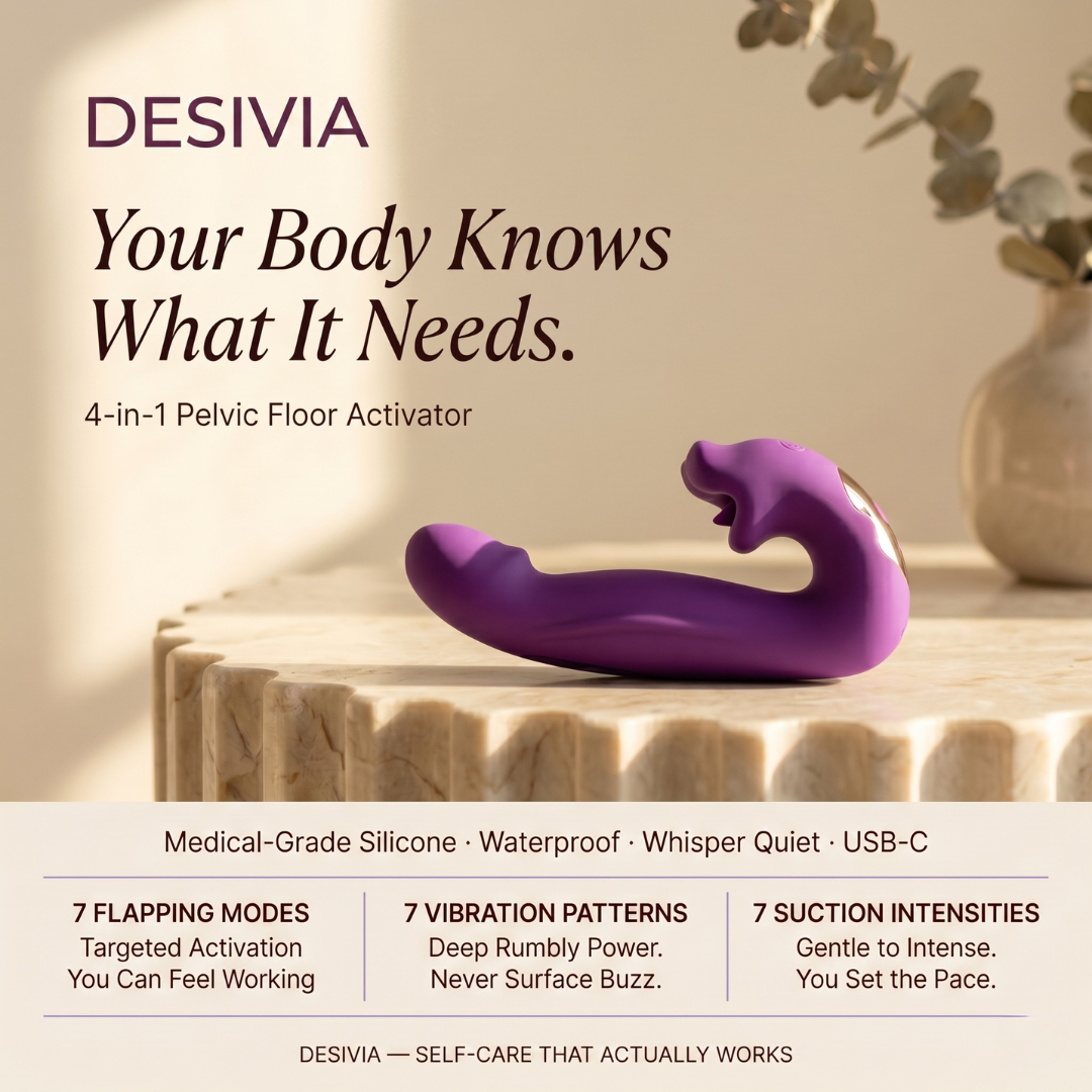 Your body knows what it needs — 4-in-1 pelvic floor activator